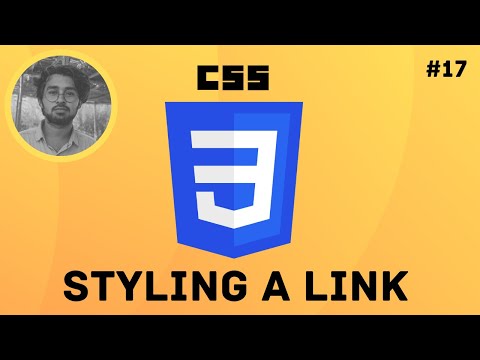 How to Style a Link in CSS - CSS Styling Link - CSS3 tutorial for beginners in 2022