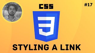 How to Style a Link in CSS - CSS Styling Link - CSS3 tutorial for beginners in 2022
