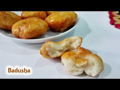 Badusha Recipe - How To Make Badhusha || Indian Sweets Recipe