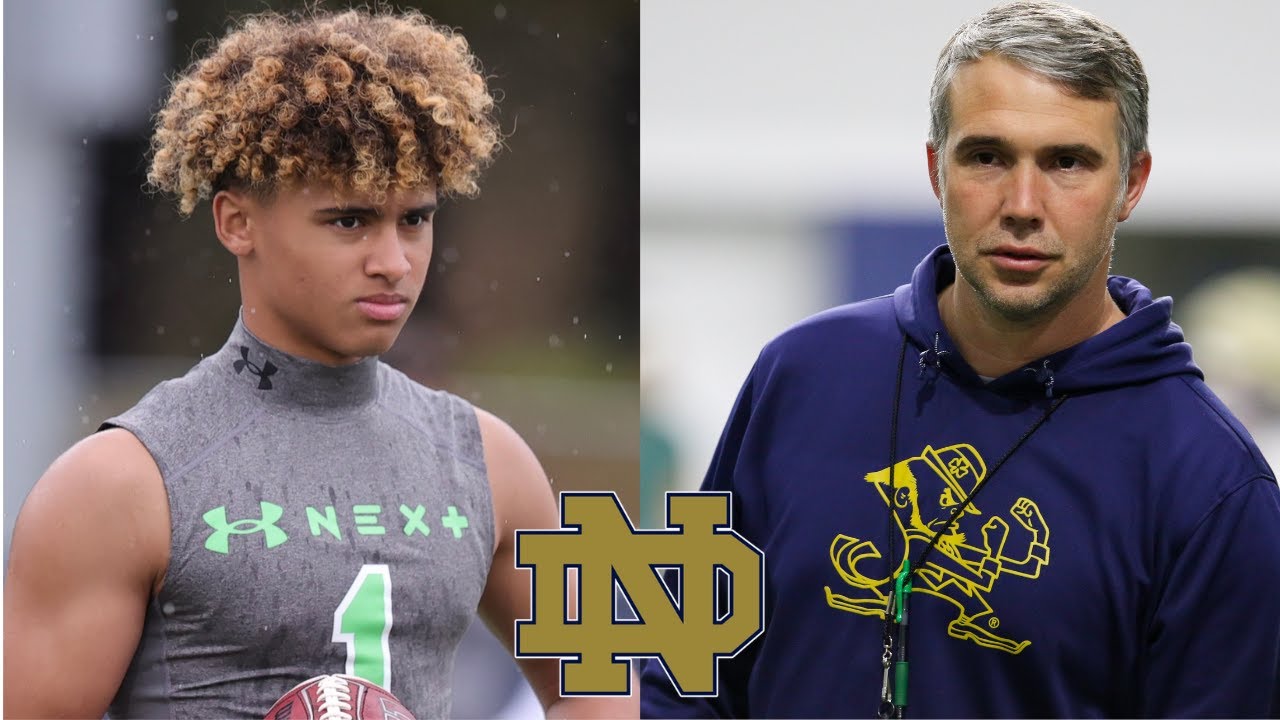 Notre Dame offers two new quarterbacks in the 2026 (!!!) class Two