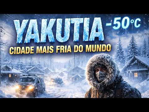 VISITANDO A CIDADE MAIS FRIA do Mundo (-71°C) YAKUTSK / YAKUTIA