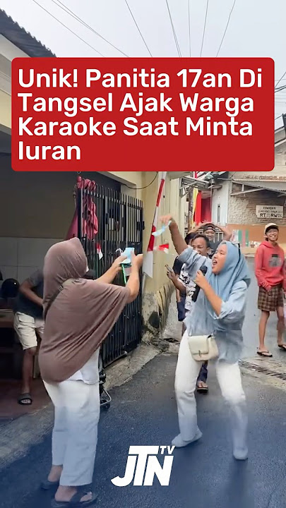 Ajak Wrga Karaoke, Saat Minta Iuran 17an