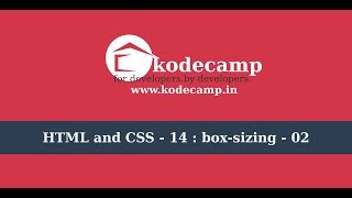 Html & CSS : 14 : Box Sizing - 02 | Hindi