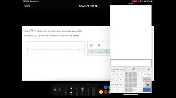 Plotting irrational numbers on the number line