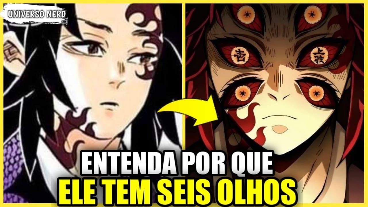 Por que a Espada do Kokushibo tem Olhos? 🤔👀 #demonslayer #kny