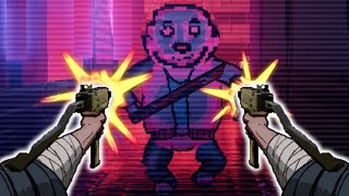 Project Downfall - Hotline Miami First-Person Style Trippy, Brutal, Polish Fps Synthwave Game