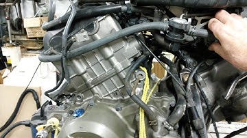 VTR1000F engine start up July 2015