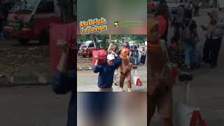 Peak of the 2026 Eid al-Fitr Homecoming Flow at the Kertawangunan Terminal in Kuningan | Thousand...
