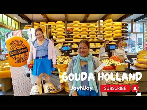 GOUDA THE NETHERLANDS || Cheese lovers paradise @jaynjoy vlog 403