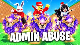 ADMIN ABUSE ROBA UN HUEVO Y STEAL A BRAINROT!