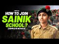 How to join sainik schools in 2024