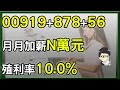 高股息月月配00878、00919、0056,2024年回顧,2025年每月加薪N萬元由你決定