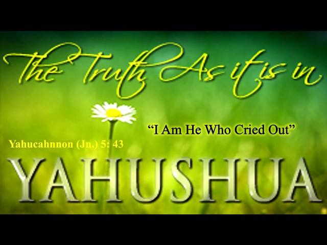 Why Yahushua and Not Yahusha