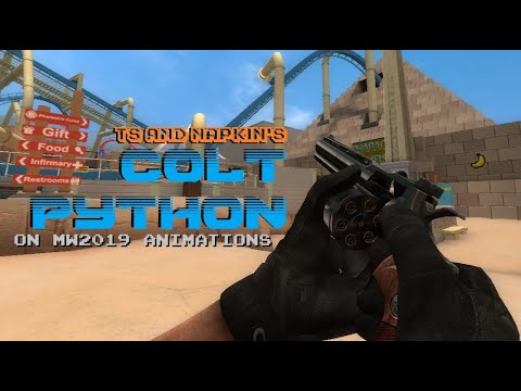 [CS:S] TS and Napkin's Colt Python on MW2019 Animations