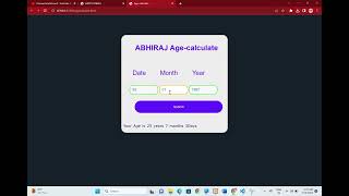 Calculate Your Age in Seconds! Age Calculator Tutorial  #agecalculator #how  #coderedradio