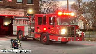 **BRAND NEW** Engine 59 Responding PRIORITY 1 BOX ALARM (POSSIBLE STRUCTURE FIRE)