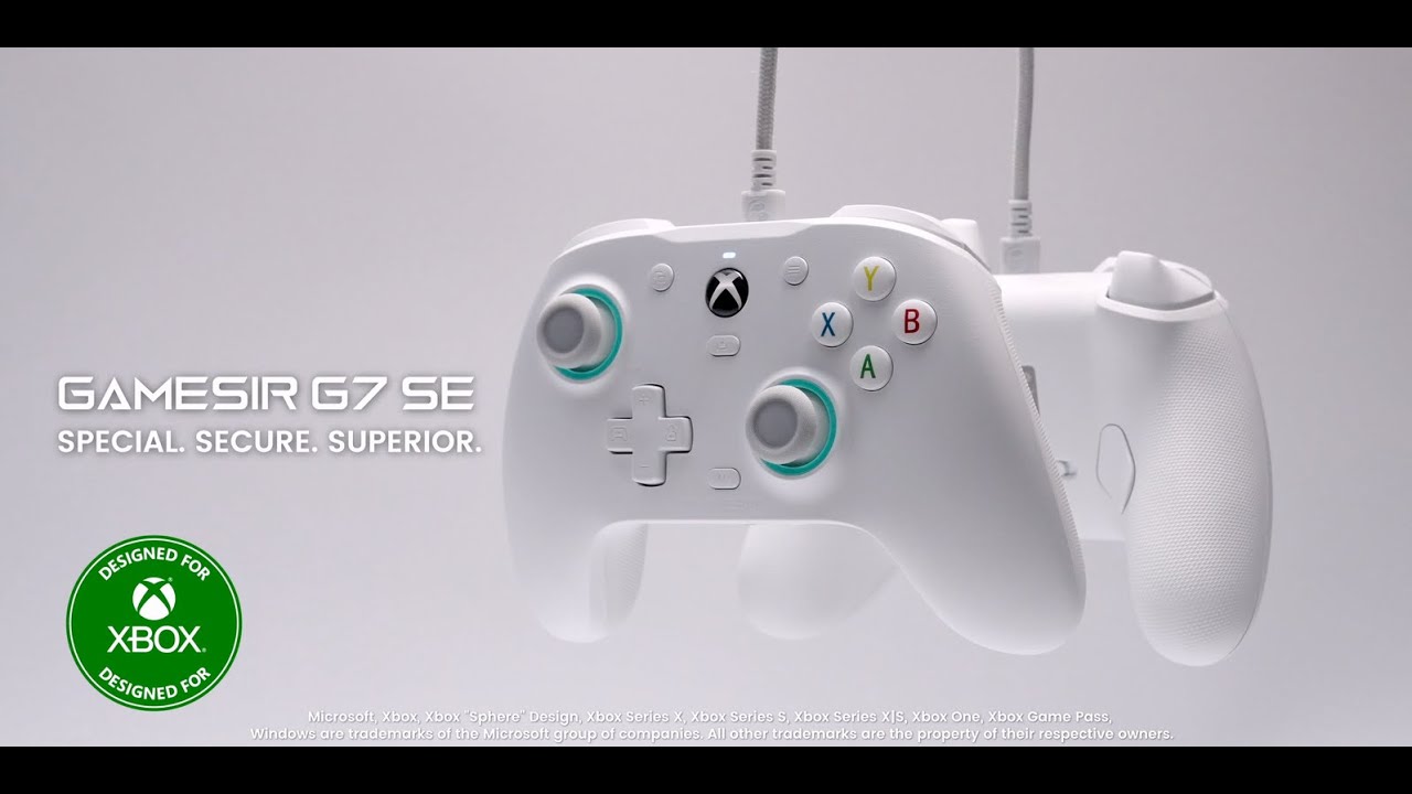 Gamepad GameSir G7 SE - Blanco - Cable USB-C