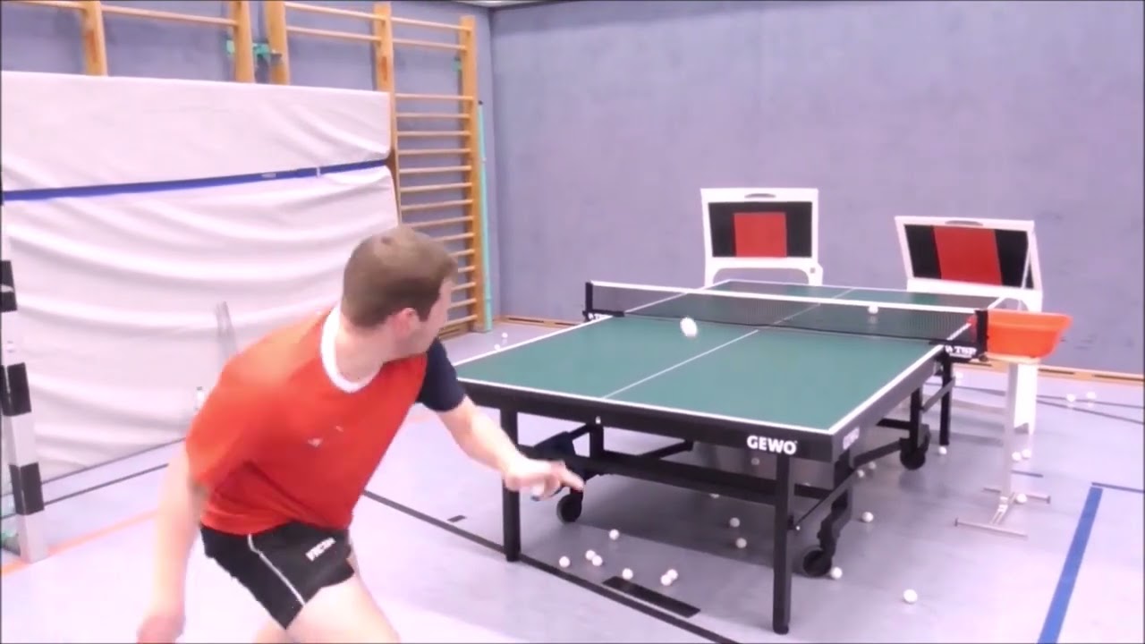 That’s why a RETURNBOARD is 3 times better than a table tennis ROBOT for your TOPSPIN training!