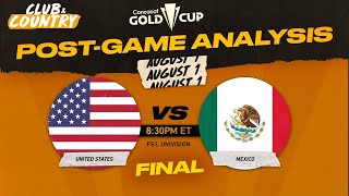 USMNT vs. Mexico: 2021 Gold Cup Final | Highlights \& Reactions