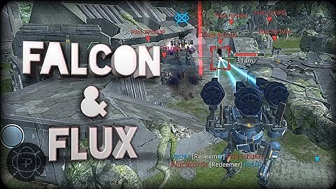 WR : Falcon and Flux : New Heavy Robot and Weapon : Test Server