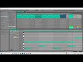 Ableton Live Tutorial - MIDI Drums in Arrangement View with variations