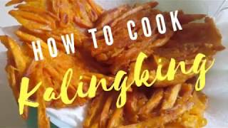 How to cook Kalingking (Maruyang Caramelized Kamote - Bicol Delicacy Meryenda)