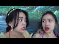 FUN SWORD MATCH PRANK BATTLE NERF ATM TikTok Girl Nerf Guns TWO GIRL DANCE JACKPOT - Green Girl Nerf
