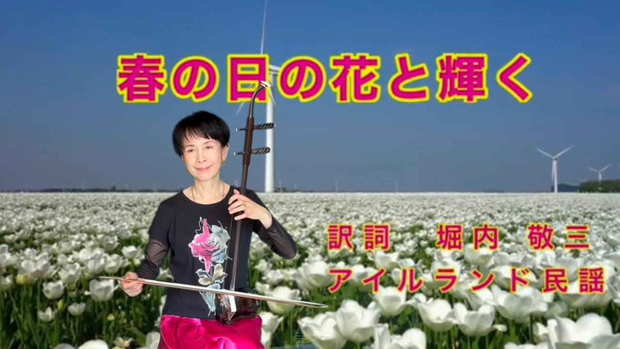 春の日の花と輝き/二胡cover/シュウミン - YouTube