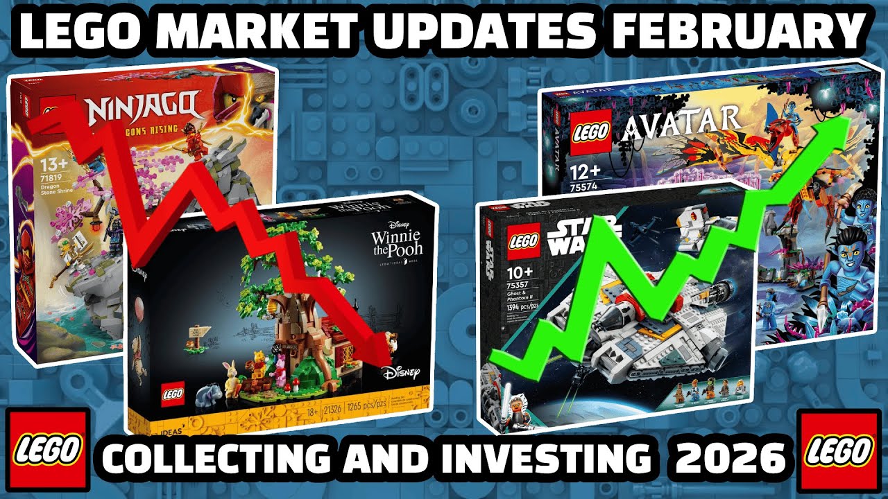 LEGO MARKET FRIDAY! | АВАТАР ВЗЛЕТАЕТ ДО НЕБЕС! | Новости коллекционирования и инвестиций за февр...