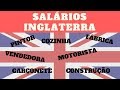 SALÁRIOS E PROFISSÕES NA INGLATERRA