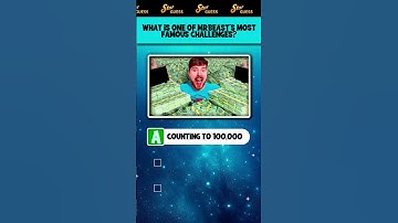 💰Easy Quiz: How Well Do You Know MrBeast? #quiz #mrbeast #beast