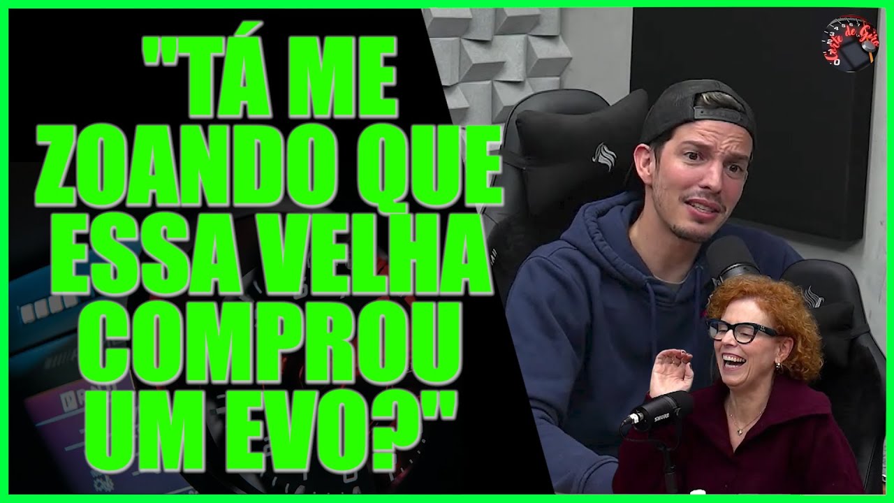 VELHA DA PORSCHE E SEU LANCER EVO VIII DE 600 CV - ANA ZANI (VELHA DA PORSCHE) - TUNERCAST