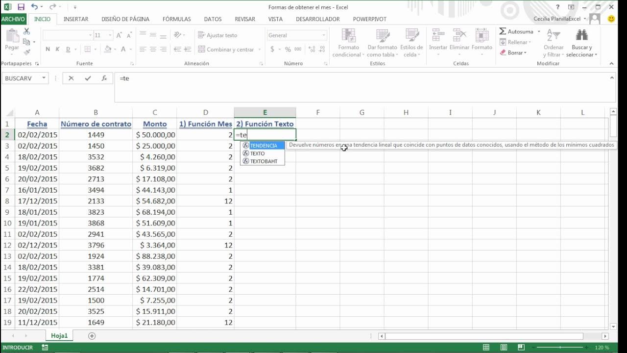 Excel personal. Excel personal