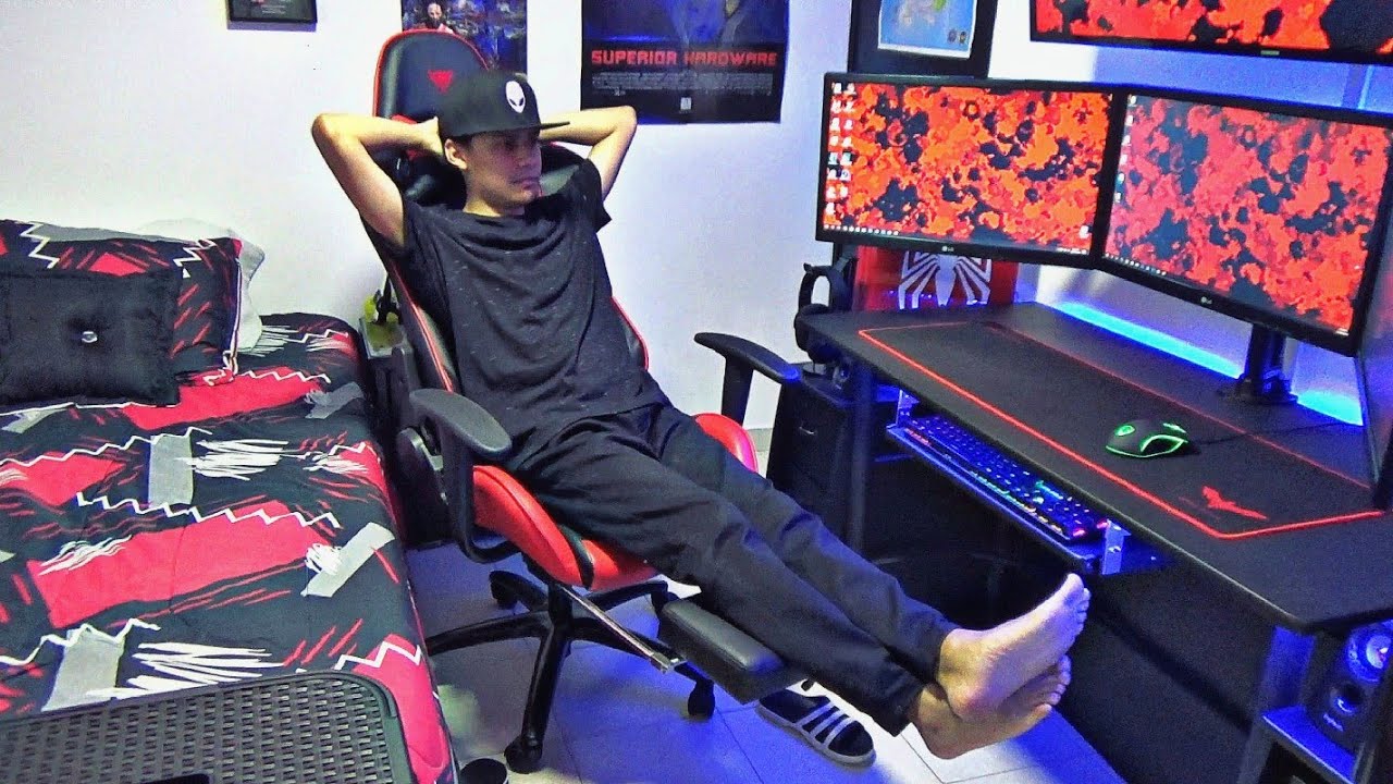 ESTA ES MI NUEVA HABITACIÓN ! Setup Gamer V2 - YouTube