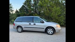 2005 Ford Freestar Van selling at ONLINE AUCTION!