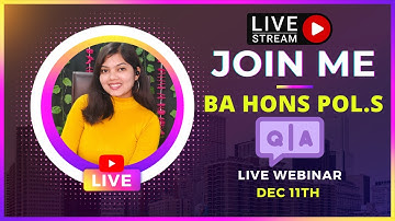 FREE WEBINAR FOR BA HONS STUDENTS COMING SOON | STUDYSHIP WITH KRATI 2