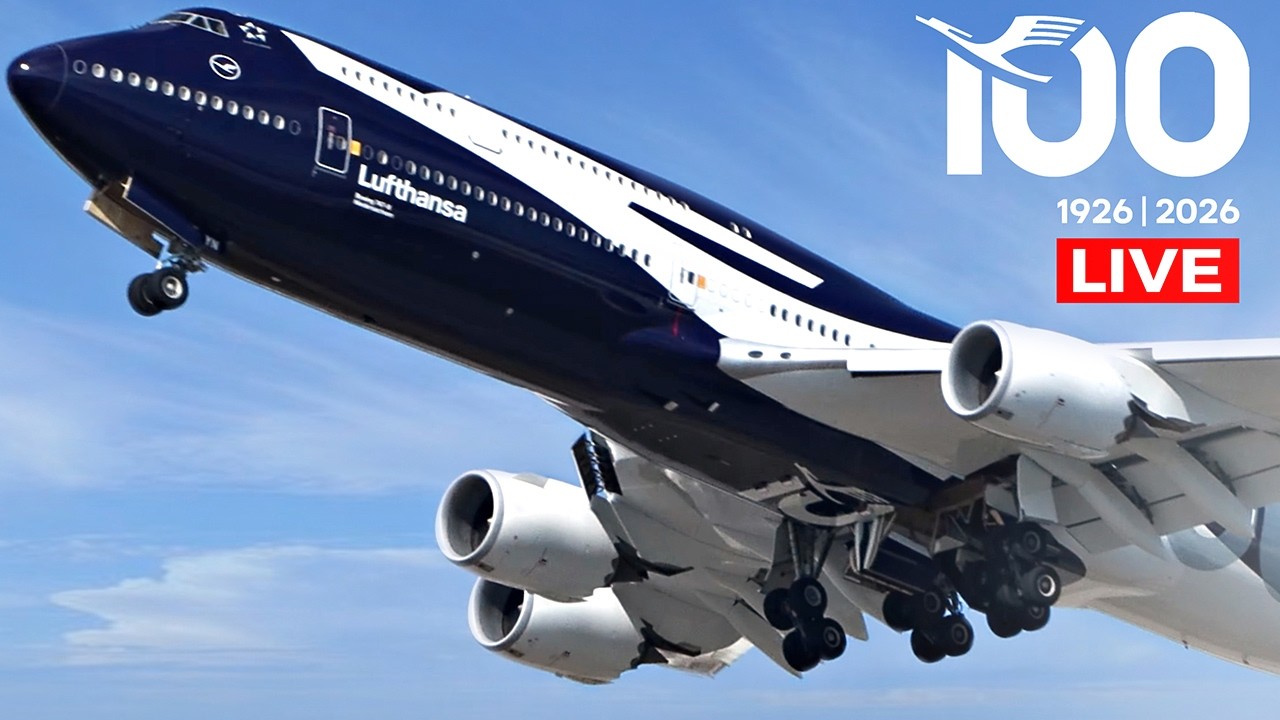 🔴LIVE (PART 1) LUFTHANSA 747-8 100-YEAR ANNIVERSARY LIVERY | CHICAGO O'HARE AIRPORT | AVGEEK PLANES