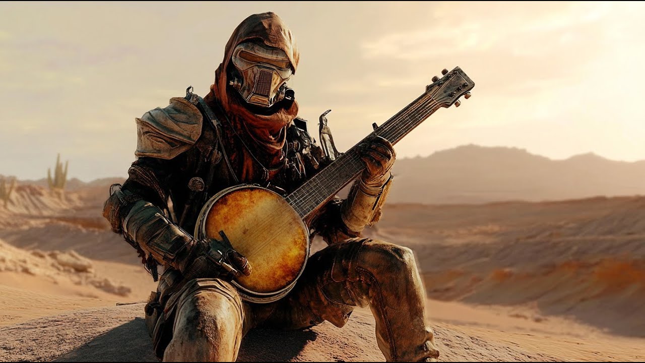 "Wasteland Survivor" -  Post Apocalyptic Banjo - 1 Hour Ambient Music