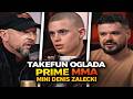 TAKEFUN OGLADA KONFERENCJE PRIME MMA - MINI DENIS ZALECKI VS DARO LEW (TRZECI PANEL)