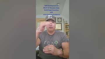 30 Minutes Self Development Daily in MLM Network Marketing. Www.businessbuildertraffic.com #shorts