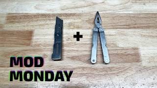 Adding a Pocket Clip to the Leatherman PST (II) #modmonday