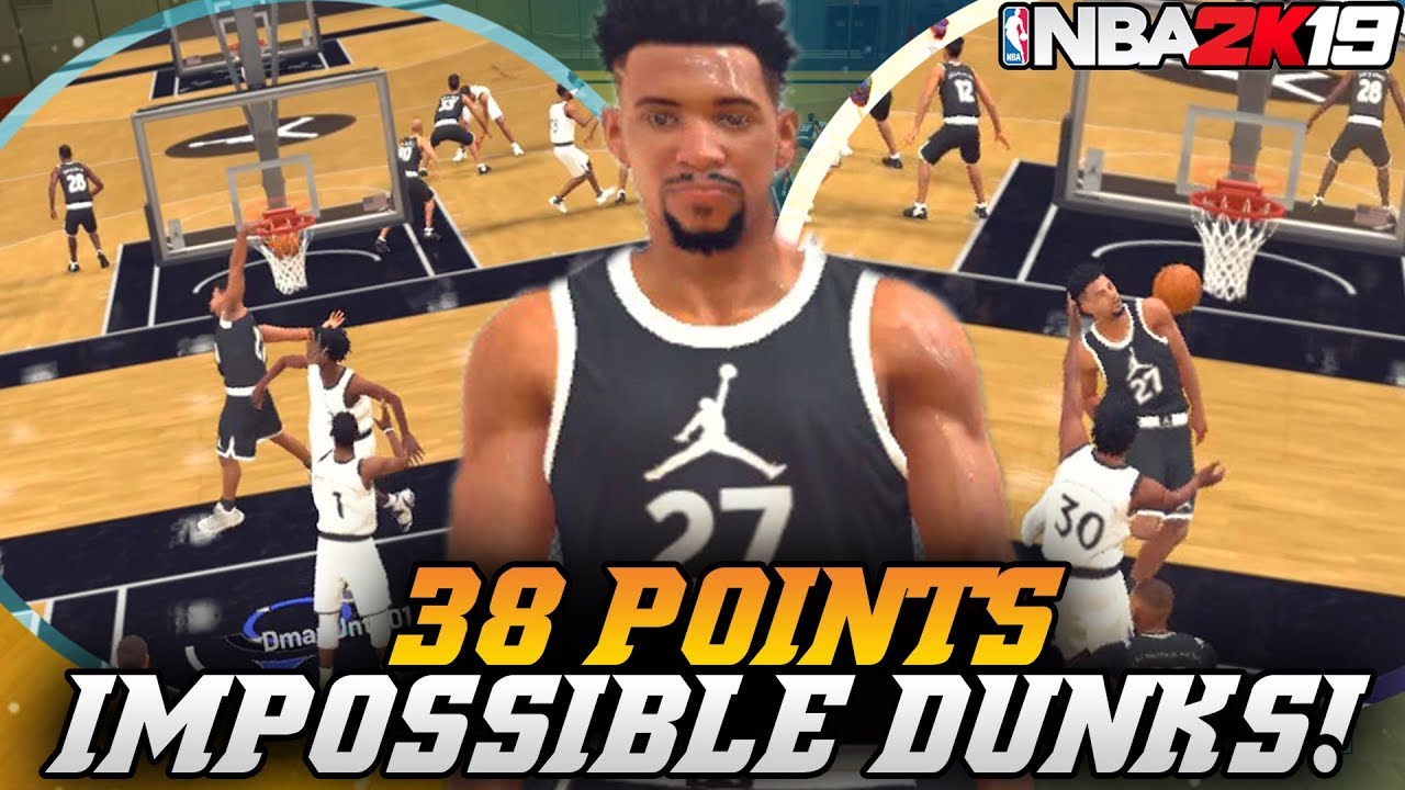 dat boi fifa NBA 2K19 Jordan Rec Center: Pure Slasher Drops 38! WTF Dunks! NBA 2K19 Gameplay
