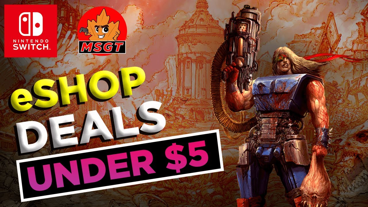 AMAZING Nintendo Switch ESHOP SALE THIS WEEK BEST UNDER 5 Switch