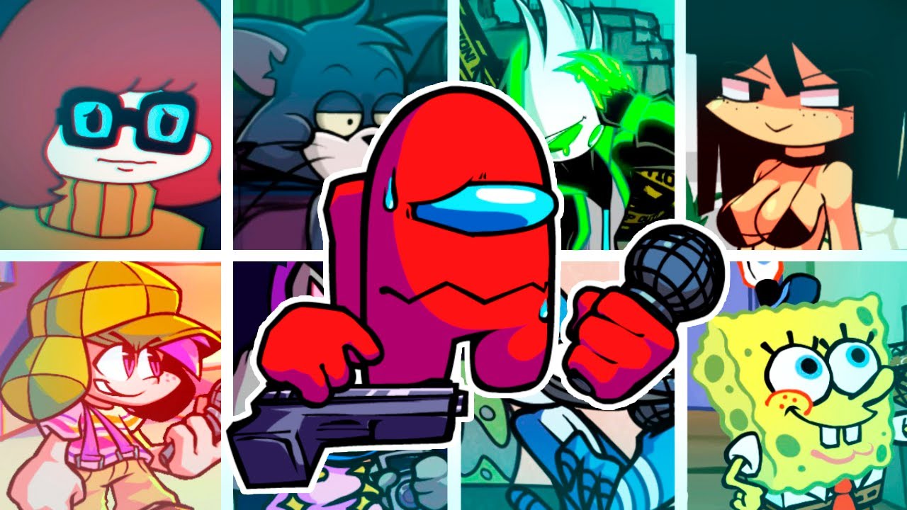 MELTDOWN but Every Turn a Different Character Sings🎙 (FNF Meltdown but Everyone Sings It)