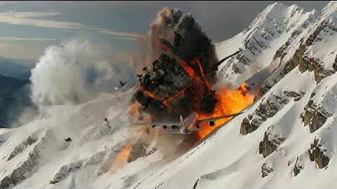 Airplane Crash: Plane Crashes Into Mountain - AI Generated Video