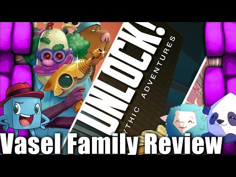 Vasel Family Reviews: Unlock!: Mythic Adventures