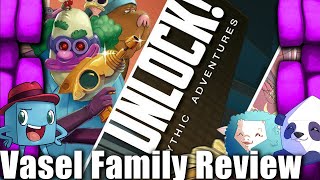 Vasel Family Reviews: Unlock!: Mythic Adventures