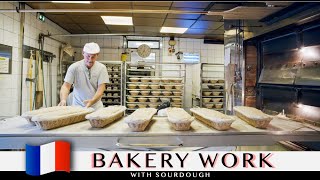مخبز يعمل بالعجين المخمر في فرنسا 〈Ecole -SAVOYARDE〉 | المخبز القديم بالفرن الحجري
