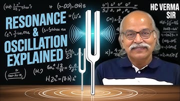 Resonance in Oscillations 🔥 The Concept You Never Understood! | Physics Demo | HC Verma sir
