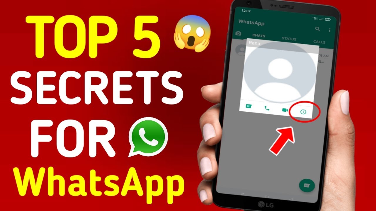 Top 5 Secret Whatsapp Tips And Tricks Whatsapp Tips And Tricks Secret